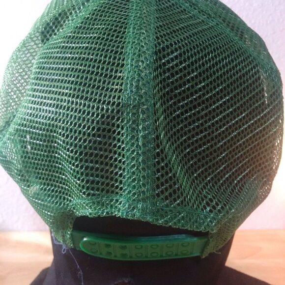 Deadstock Vintage Michigan Farmer Patch Snap Back Trucker Hat - Picture 5 of 9